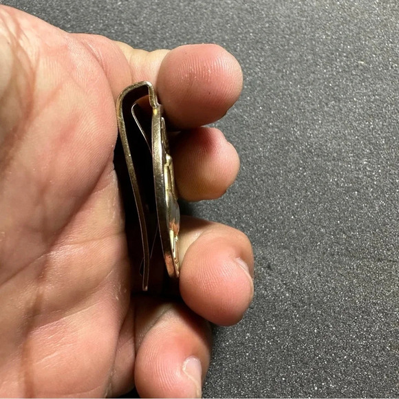 Anson Always In Hock Gold Tone Money Clip Made In USA - Picture 7 of 9